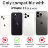3-IN-1 Bundle Tough Shield Transparent Case + Tempered Glass Screen and Camera Lens Protector for iPhone 13