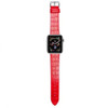 Crocodile Series Leather Band for Apple Watch 41mm / 40mm / 38mm - Red