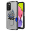 Ultra Rugged Hybrid Kickstand Case with Card Slot for Samsung Galaxy A03s - Sailboat