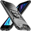 Robust Series Dual Layer Hybrid Case with Ring Holder for iPhone SE (3rd gen & 2nd gen) and iPhone 8/7 - Black