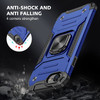 Robust Series Dual Layer Hybrid Case with Ring Holder for iPhone SE (3rd gen & 2nd gen) and iPhone 8/7 - Navy Blue