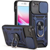 Elite Series Hybrid Case with Ring Holder and Camera Lens Cover for iPhone SE (3rd gen & 2nd gen) and iPhone 8/7 - Navy Blue