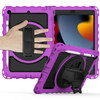 Military Grade 3-IN-1 Hybrid Armor Case with Hand Strap for iPad 10.2 inch (9th, 8th & 7th Gen)