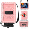 Military Grade 3-IN-1 Hybrid Armor Case with Hand Strap for iPad 10.2 inch (9th, 8th & 7th Gen)