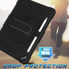 Military Grade 3-IN-1 Shockproof Hybrid Case with Hand Strap for iPad 10.2 inch (9th, 8th & 7th Gen)