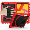 Military Grade 3-IN-1 Hybrid Armor Case with Hand Strap for iPad 9.7 inch (5th & 6th Generation)