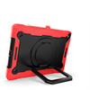 Military Grade Hybrid Armor Case with 360 Degree Rotation Kickstand for iPad 10.2 inch (9th, 8th & 7th Gen) - Red