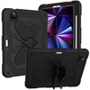 Butterfly Series Military Grade Shockproof Hybrid Case with Adjustable Wings for iPad Air (5th and 4th Generation) - Black