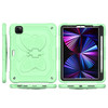 Butterfly Series Military Grade Shockproof Hybrid Case with Adjustable Wings for iPad Air (5th and 4th Generation) - Green