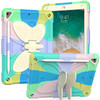 Butterfly Series Military Grade Shockproof Hybrid Case with Adjustable Wings for iPad 9.7 inch (5th & 6th Generation) - Rainbow