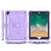 Butterfly Series Military Grade Shockproof Hybrid Case with Adjustable Wings for iPad 9.7 inch (5th & 6th Generation) - Lavender