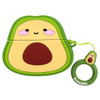 Novelty Silicone Protective Case for Apple AirPods (3rd Generation) - Avocado