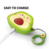 Novelty Silicone Protective Case for Apple AirPods (3rd Generation) - Avocado