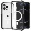 MagSafe Compatible Transparent Protective Bumper Case for iPhone 13 Pro Max - Black