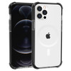 MagSafe Compatible Transparent Protective Bumper Case for iPhone 13 Pro Max - Black