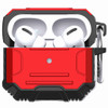 Carbon Fiber Series TUFF Hybrid Case for AirPods Pro - Red