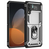 Ring Grip Hybrid Case for Samsung Galaxy Z Flip 4 - Silver
