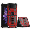 Military Grade Tough Ultra Rugged Hybrid Case for Samsung Galaxy Z Flip 4 - Red