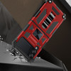 Military Grade Tough Ultra Rugged Hybrid Case for Samsung Galaxy Z Flip 4 - Red