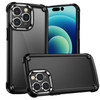 Tough Shield Snap-on Transparent Case for iPhone 14 Pro - Black