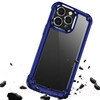 Tough Shield Snap-on Transparent Case for iPhone 14 Pro - Navy Blue