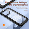 Tough Shield Snap-on Transparent Case for iPhone 14 - Black