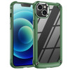 Tough Shield Snap-on Transparent Case for iPhone 14 - Green