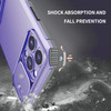Camera Privacy Cover Hybrid Case with Kickstand for iPhone 14 Pro Max - Purple