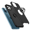 360 Rotating Ring Grip Hybrid Case for iPhone 14 Pro Max - Black