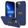 360 Rotating Ring Grip Hybrid Case for iPhone 14 Pro Max - Navy Blue