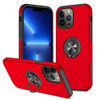 360 Rotating Ring Grip Hybrid Case for iPhone 14 Pro Max - Red