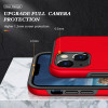 360 Rotating Ring Grip Hybrid Case for iPhone 14 - Red