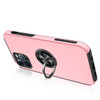 360 Rotating Ring Grip Hybrid Case for iPhone 14 Plus - Pink