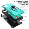 Tough Ring Grip Case with Card Slot for iPhone 14 - Teal