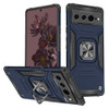 Robust Series Dual Layer Hybrid Case with Ring Grip for Google Pixel 7 Pro - Navy Blue