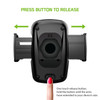 CD Slot Phone Mount with 360 Degree Cradle Rotation and Stabilizing Knob