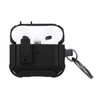 Secure Lock Clip Design Hybrid Case for AirPods Pro (2nd Generation) - Black