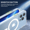 MagSafe Compatible Premium Hybrid Protective Clear Case + Tempered Glass Screen and Camera Lens Protector for iPhone 14 Pro Max