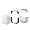 Rugged Clear Case with Reinforced Bumpers for AirPods Pro (2nd Generation) - Black