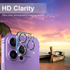 3-Pack HD Tempered Glass Camera Lens Protector for iPhone 14 Pro / iPhone 14 Pro Max