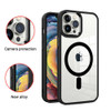 MagSafe Compatible Acrylic Crystal Case for iPhone 14 Pro Max - Black