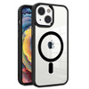 MagSafe Compatible Acrylic Crystal Case for iPhone 14 - Black