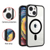 MagSafe Compatible Acrylic Crystal Case for iPhone 14 - Black
