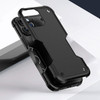 Military Grade Shockproof Hybrid Armor Case for iPhone 14 - Black