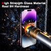 Privacy Tempered Glass Screen Protector + Camera Lens Protector for iPhone 14 Pro Max