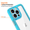 HD Transparent Case for iPhone 14 Pro - Blue
