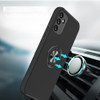 360 Rotating Ring Grip Hybrid Case for Samsung Galaxy A14 5G - Black