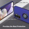 360 Rotating Ring Grip Hybrid Case for Samsung Galaxy A14 5G - Blue