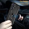 Military Grade Hybrid Case with Ring Grip for Samsung Galaxy A14 5G - Black