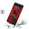 Military Grade All-In-One Ring Stand Card Case for Samsung Galaxy A14 5G - Red